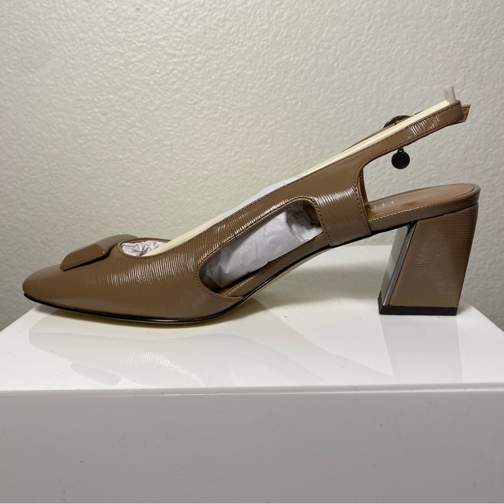 J.Renee Samina Mushroom Slingback Block Heels Size 7.5 NWT - Picture 6 of 15